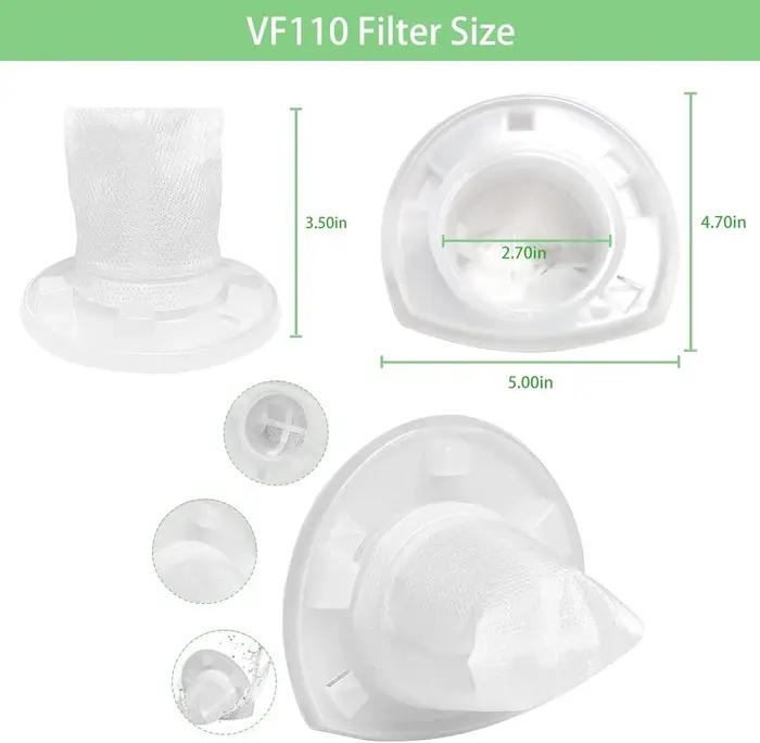 Filtre de rechange pour aspirateur sans fil Black & Decker, VF110, Dustbuster, CHV1410L, CHV9610, CH