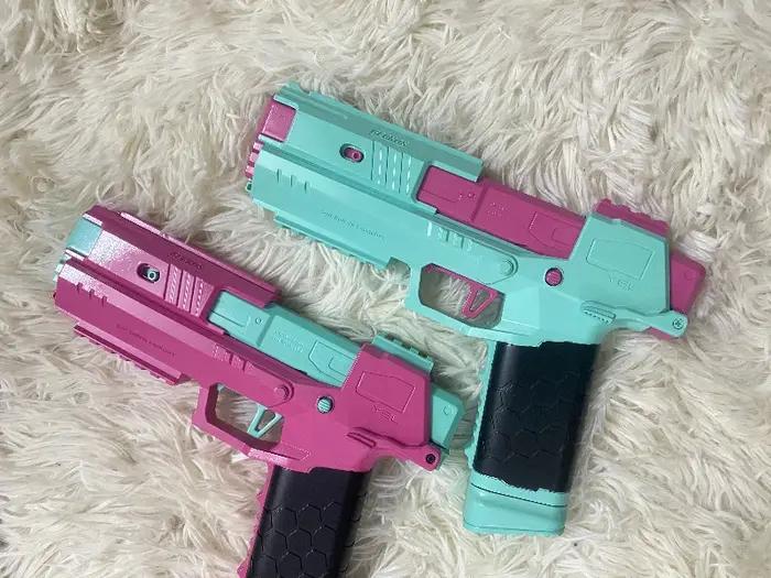 Rebecca Porps Weapon Guns, Cyberpunk Anime, Edgerunners Cosplay, Halloween Christmas Carnival Party, Comic Show Accessrespiration