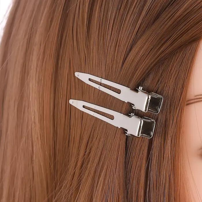 Pince à cheveux métallique argentée pour femmes, 30 pièces, pour usage quotidien, épingle à cheveux