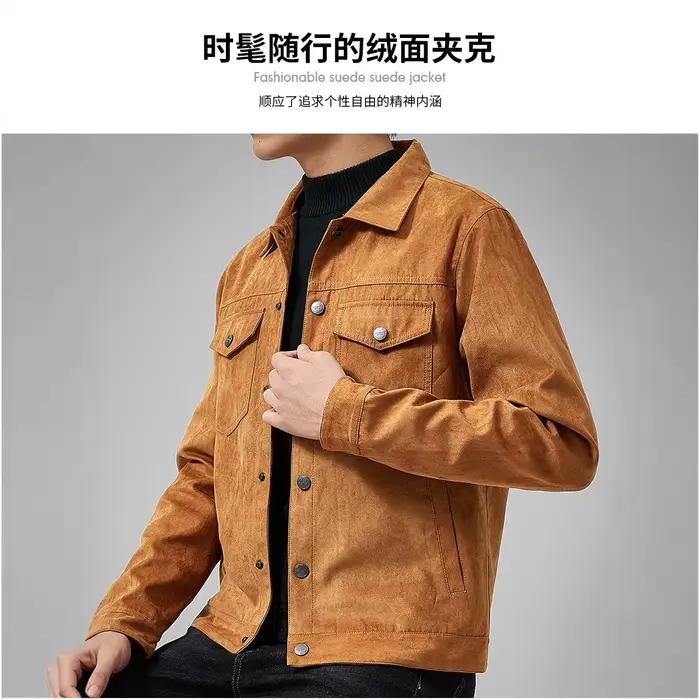 Veste de style britannique pour homme