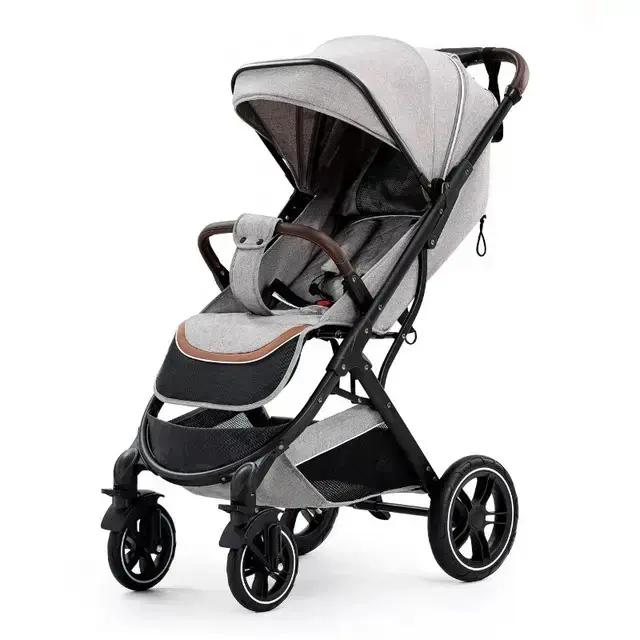 Poussette pour bébé, paysage élevé