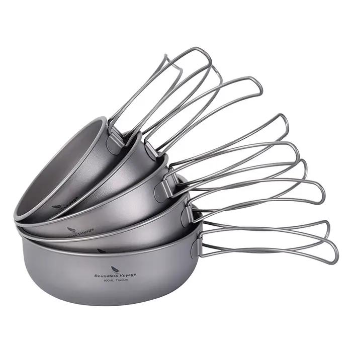 Casseroles en titane Voyage sans limite