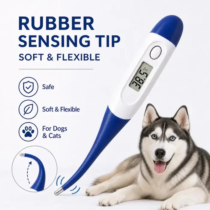 Thermomètre numérique AiQUE pour animaux de compagnie