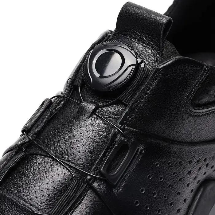 Chaussures de golf professionnelles pour hommes, baskets en cuir respirantes, chaussures de sport co