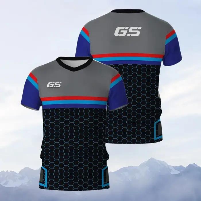 Nouveau Motorrad pour BMW T-Shirt ADVENTURE Racing Team Motorsport moto chemise sport voyage hommes séchage rapide respirant maillots
