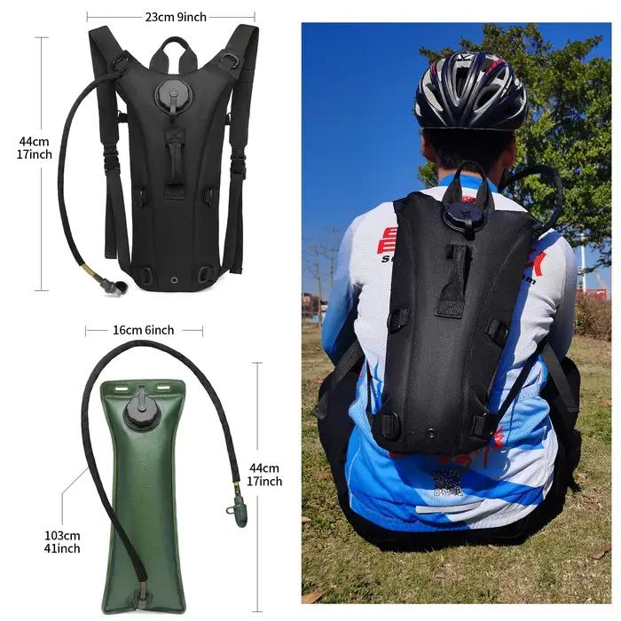 Sac à dos Camel durable équipé d'une vessie d'eau étanche de 3 L, idéal pour la course, le jogging et les aventures au cyclisme en gros