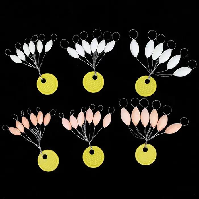 Flotteur de pêche lumineux sept étoiles (6 en 1, haricots ovales 11mm/13mm/15mm, bouée en mousse, ac