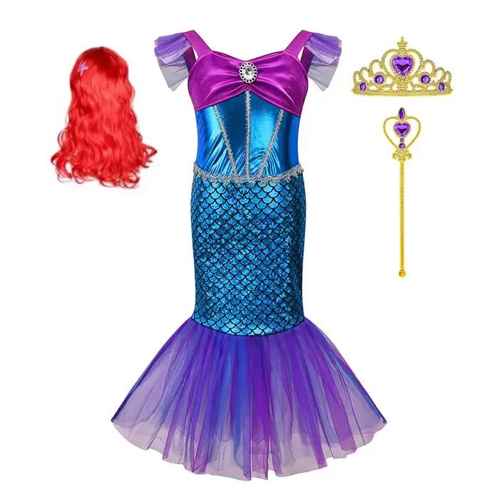 Robe sirène pour filles