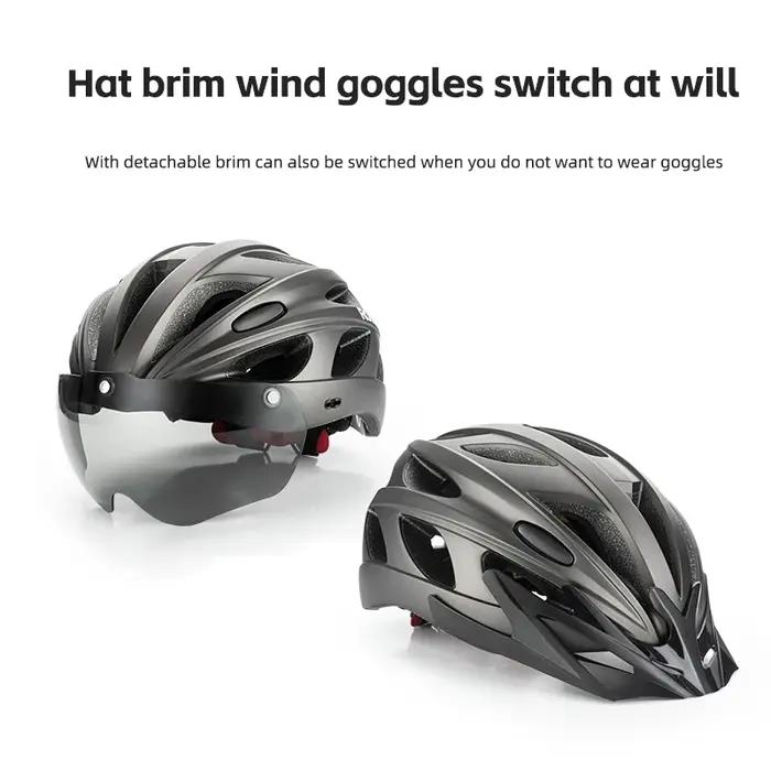 ROCKBROS – casque de vélo moulé intégralement, casque de vélo, moteur de Scooter électrique, casque