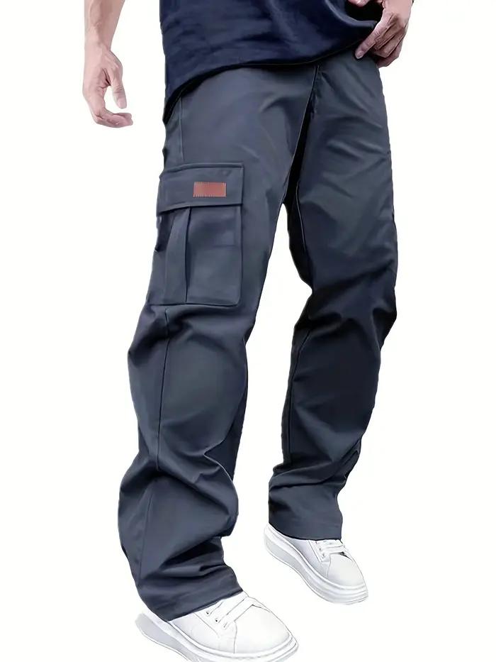 Amazon – pantalons de travail pour hommes, nouvelle collection été 2026, Station indépendante européenne et américaine, cordon de serrage, pantalons décontractés multi-poches