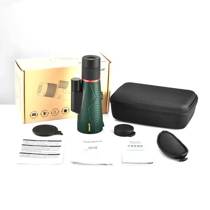 Monoculaire ASKCO 8-16x56 ED verre SMC coating longue portée IPX7 zoomable Bak4 anti-vibration