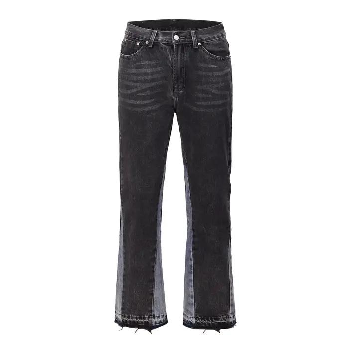 Jean évasé vintage pour homme Y2K Streetwear