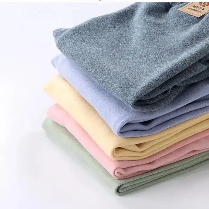 Pantalons chauds en polaire pour enfants, grande taille, pour garçons et filles, Leggings d'hiver en