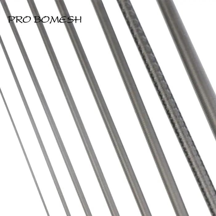 Pro Bomesh Toray – canne à truite de voyage en Fiber de carbone, 1.85m UL, 8 sections, solide, envel