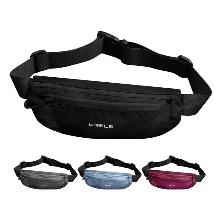 WRELS homme/femme course sport ceinture Wasit Pack poches Marathon Jogging sac Sports de plein air cyclisme téléphone taille sacs étanche