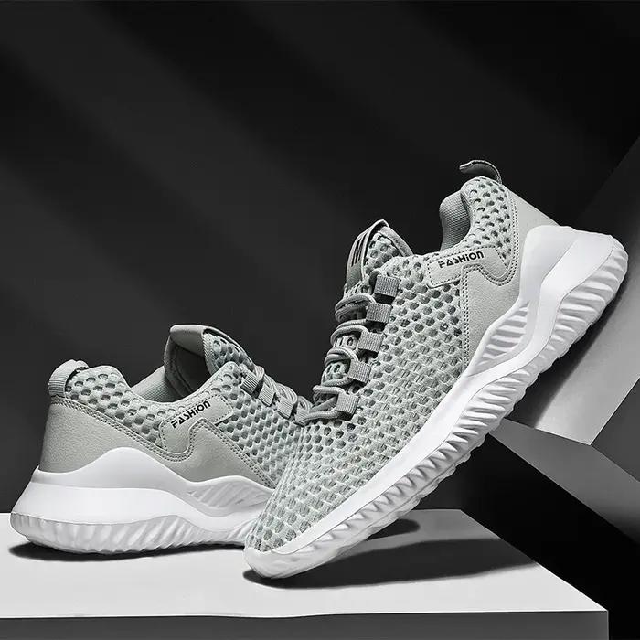 Chaussures décontractées d'été 2026 pour hommes : Mocassins respirants en maille, confortables, pour