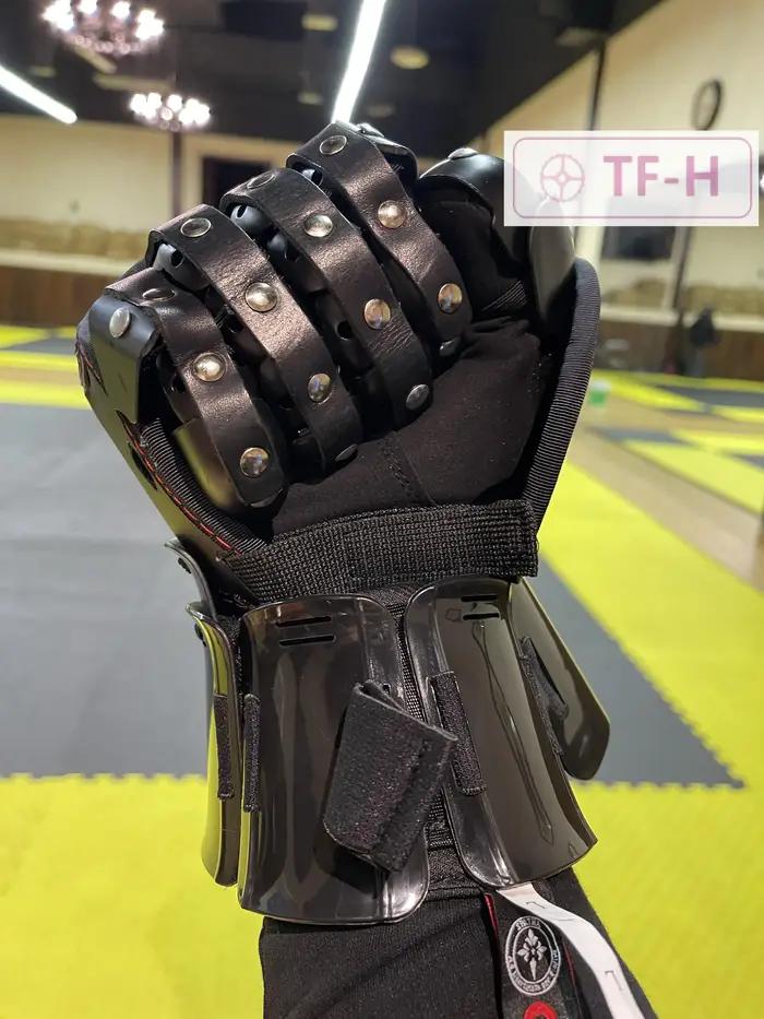Gants tactiques équipement sécurité acier une main gaucher droit gants combat professionnels