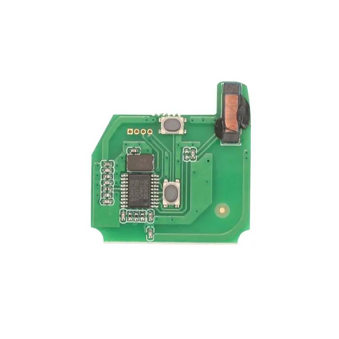 Jingyuqin 5WK4876/818 clé de voiture pour Renault Maxity Nissan Qashqai Elgrand X-TRAIL Navara Micra K12 Note Cabster