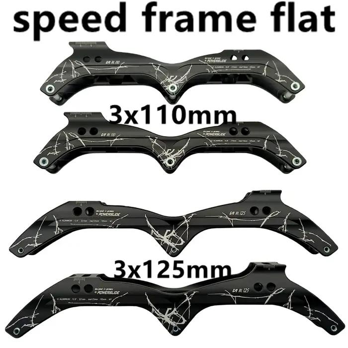Cadre de patins à roulettes, livraison gratuite, 3x125mm, 3x110mm, 3x90mm, 3x100mm