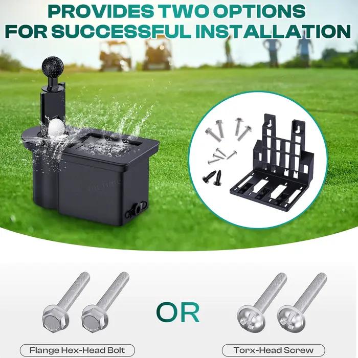 Accessoires pour voiturettes de golf : Laveur et support pour clubs et balles pour Club Car Precedent/Tempo/Onward