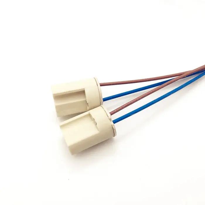 Support de lampe à câblage de vieillissement en céramique G9