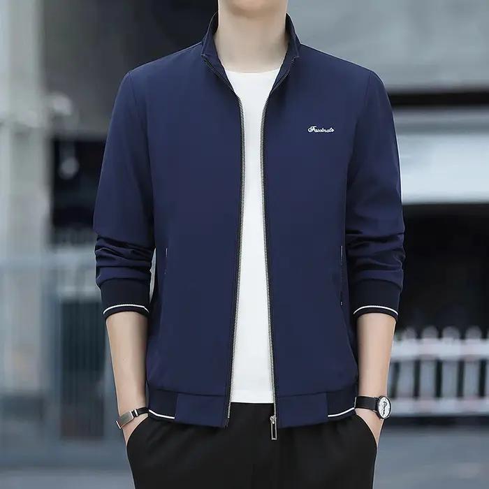 Veste à Revers pour Homme, Combinaison en Tissu, Confortable, Respirant, Absorption de la Sueur, Ver