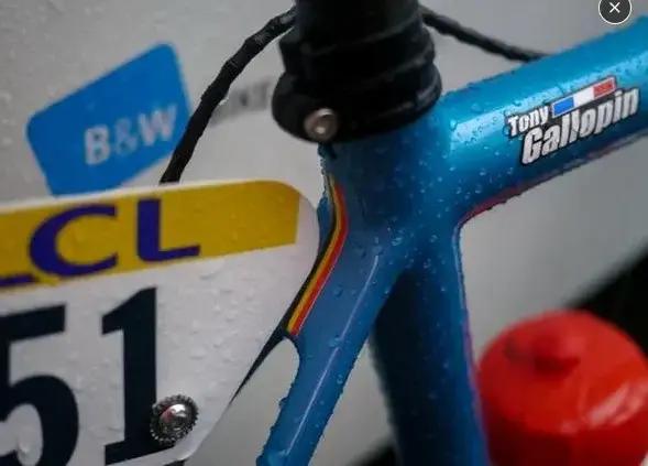 Autocollants de cadre de vélo avec nom de drapeau personnalisé, accessoires de cyclisme, décoration