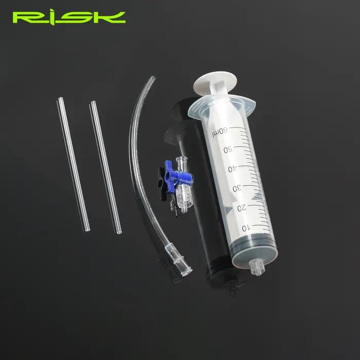 RISK – injecteur de pneu Tubeless, outil d'injection de mastic de vélo pour vtt, accessoires de vélo