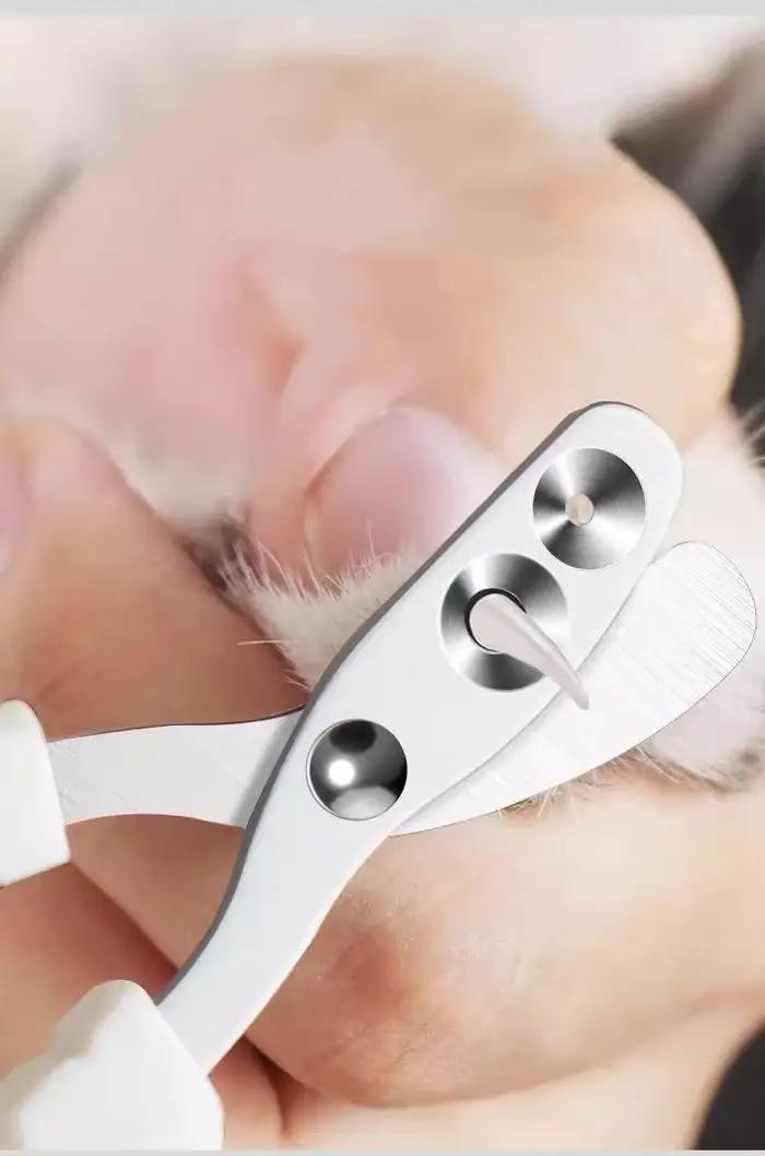 Coupe-ongles professionnel pour chat avec double trou
