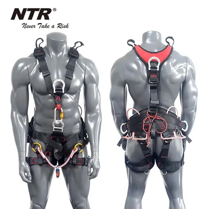 Ceinture de sécurité professionnelle pour l'alpinisme complet