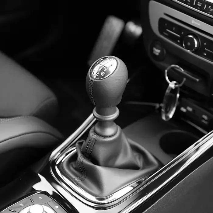 Poignée de levier de vitesses 6 vitesses pour Renault Duster, remplacement en cuir PU, 2010 2011 201