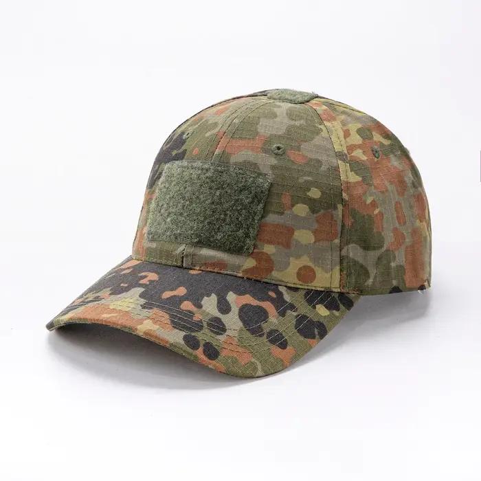 Casquette baseball tactique printanière avec patch velcro - Protection UV unisexe outdoor
