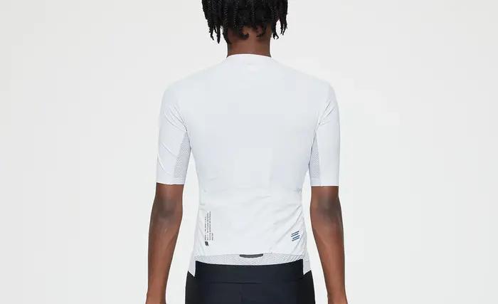 SPEXCEL – maillot de cyclisme à manches courtes, en tissu technique Coldback UPF 50 + Pro Aero Fit,