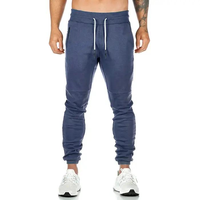 Pantalon de sport léger homme pour jogging et randonnée - Respirant avec poche zippée - Exercice et entraînement