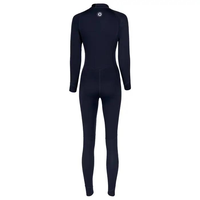 Combinaison thermique une pièce en néoprène pour femmes, 3mm, col montant, manches longues, fermetur