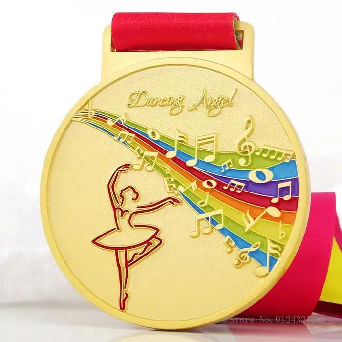 Médaille en métal avec logo personnalisé