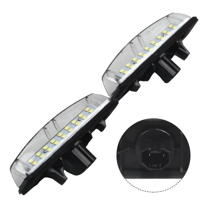 2x pour Lexus IS300 IS200 LS430 GS300 RX330 HS250h Toyo Ta Pri Us Ya Ris Ca Mry LED plaque d'immatri