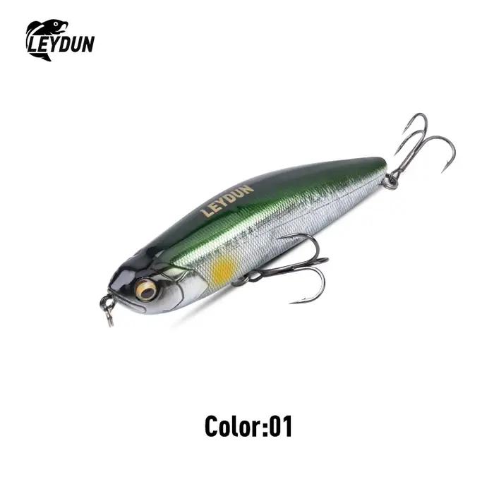 Leurre flottant Leydun Z-Claw 100mm pour pêche en surface basses et grandes eaux océaniques lacs rivières occasions spéciales