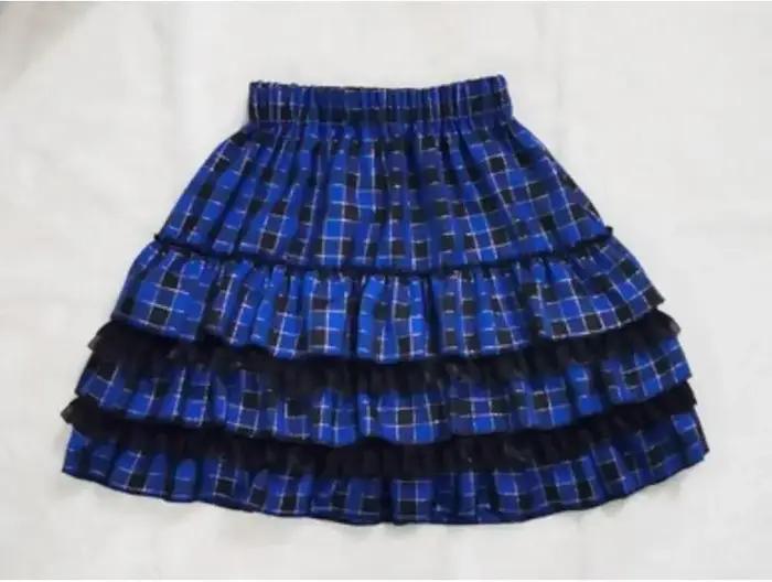 Jupe Mikumn à carreaux pour filles junior style streetwear punk Harajuku Y2K Kawaii gothique japonais lolita tour de taille empire mini Polyester dentelle haute élasticité