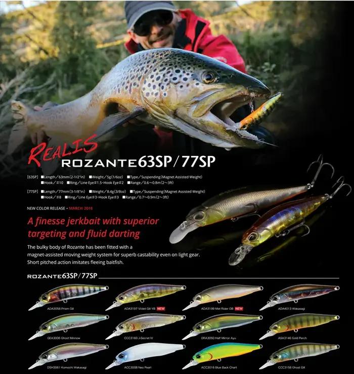 2025 nouveau 77mm / 63mm leurre de pêche coulant vairon Jerkbait leurres durs pêche Wobbler bar mani