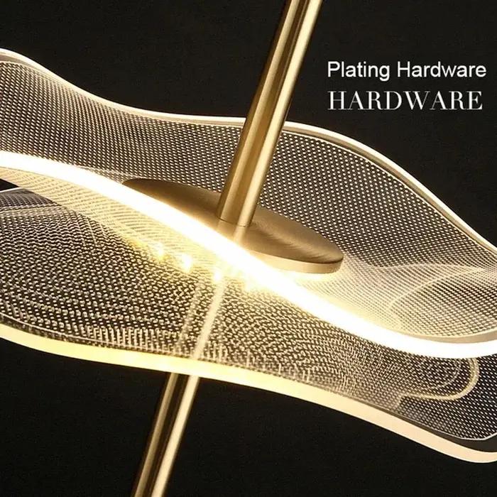 Lampe LED Suspendue au Design Nordique, Éclairage d'Nik, Luminaire Décoratif d'Nik, Idéal pour une S