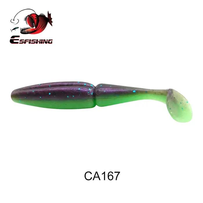 Leurre Souple Pêche ESFISHING Easy Shiner 50mm 70mm Appât Artificiel Swimbait pour Brochet Perche Sandre