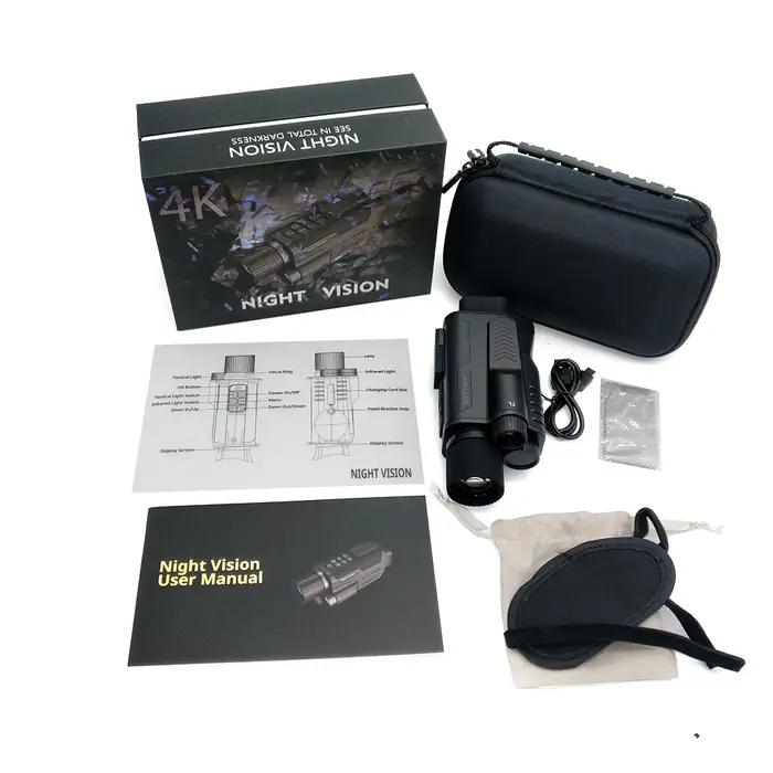 Lunettes de Vision nocturne avec lentille infrarouge 850nm