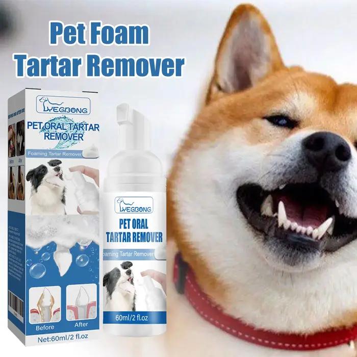 Mousse de nettoyage buccal pour animaux de compagnie