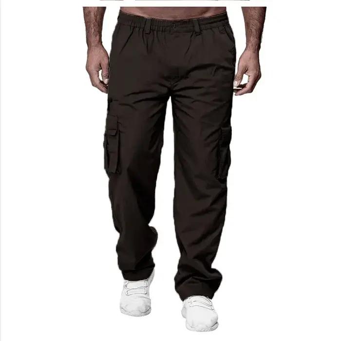 Pantalon de travail élastique homme multi-poches outdoor polyvalent chasse quotidienne