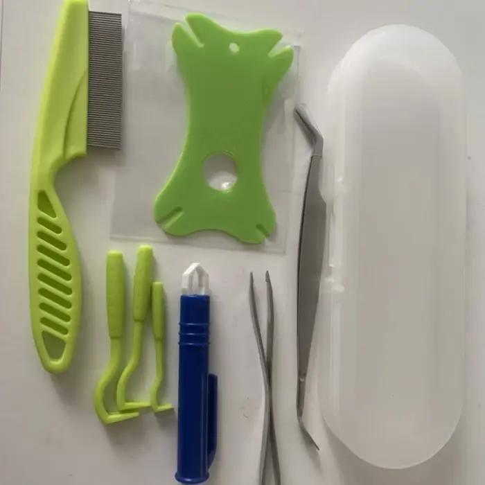 Kit d'outils d'élimination des tiques pour chiens