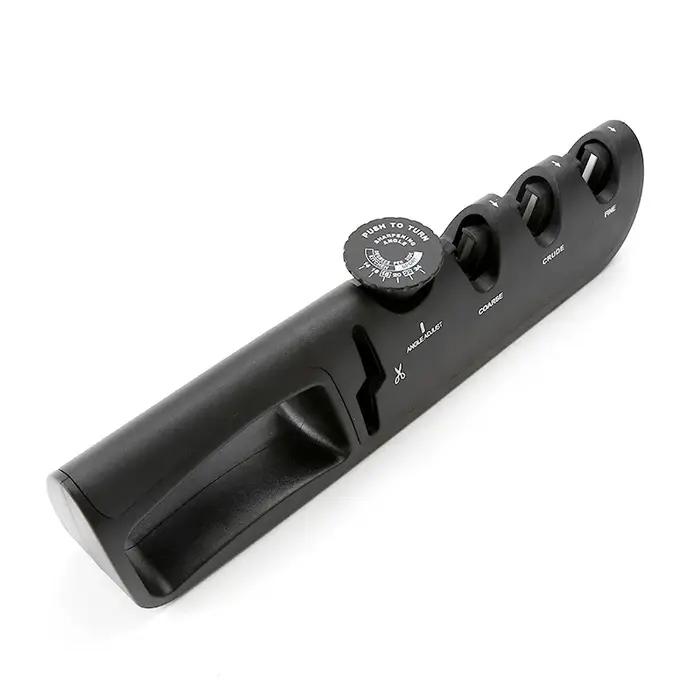 Affûteur de couteaux 5 en 1, rectifieuse de cuisine à Angle réglable, ciseaux professionnels, outils d'affûtage, couteau de cuisine domestique
