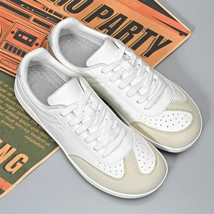 ELUVA chaussures pieds nus pour hommes boîte à bout large zéro goutte baskets minimalistes confortable course marche tenue décontracté chaussures pieds nus
