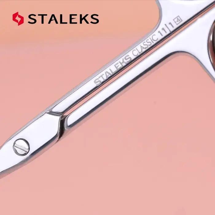 STALEKS ciseaux à ongles russes ciseaux à sourcils en acier inoxydable de haute qualité outil de maq