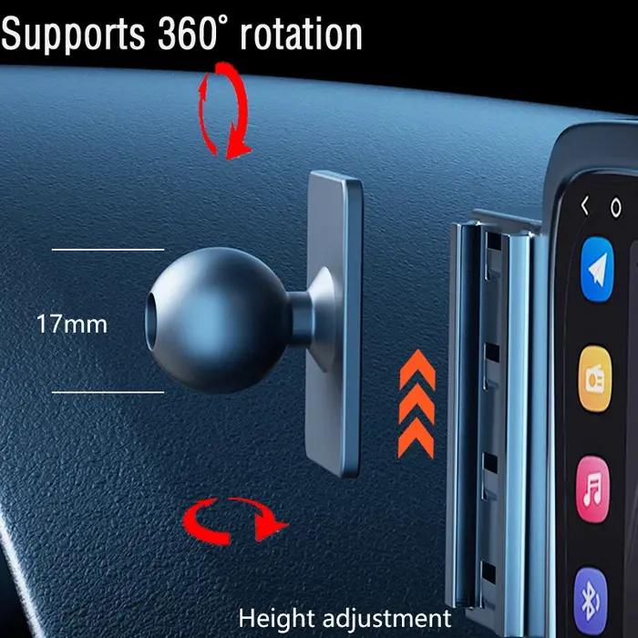 Support magnétique pour téléphone de voiture, chargement sans fil 15W, Base MagSafe, pour Volvo XC40